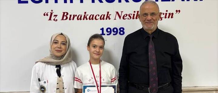 ŞİİR YARIŞMASINDA İLÇE BİRİNCİLİĞİ